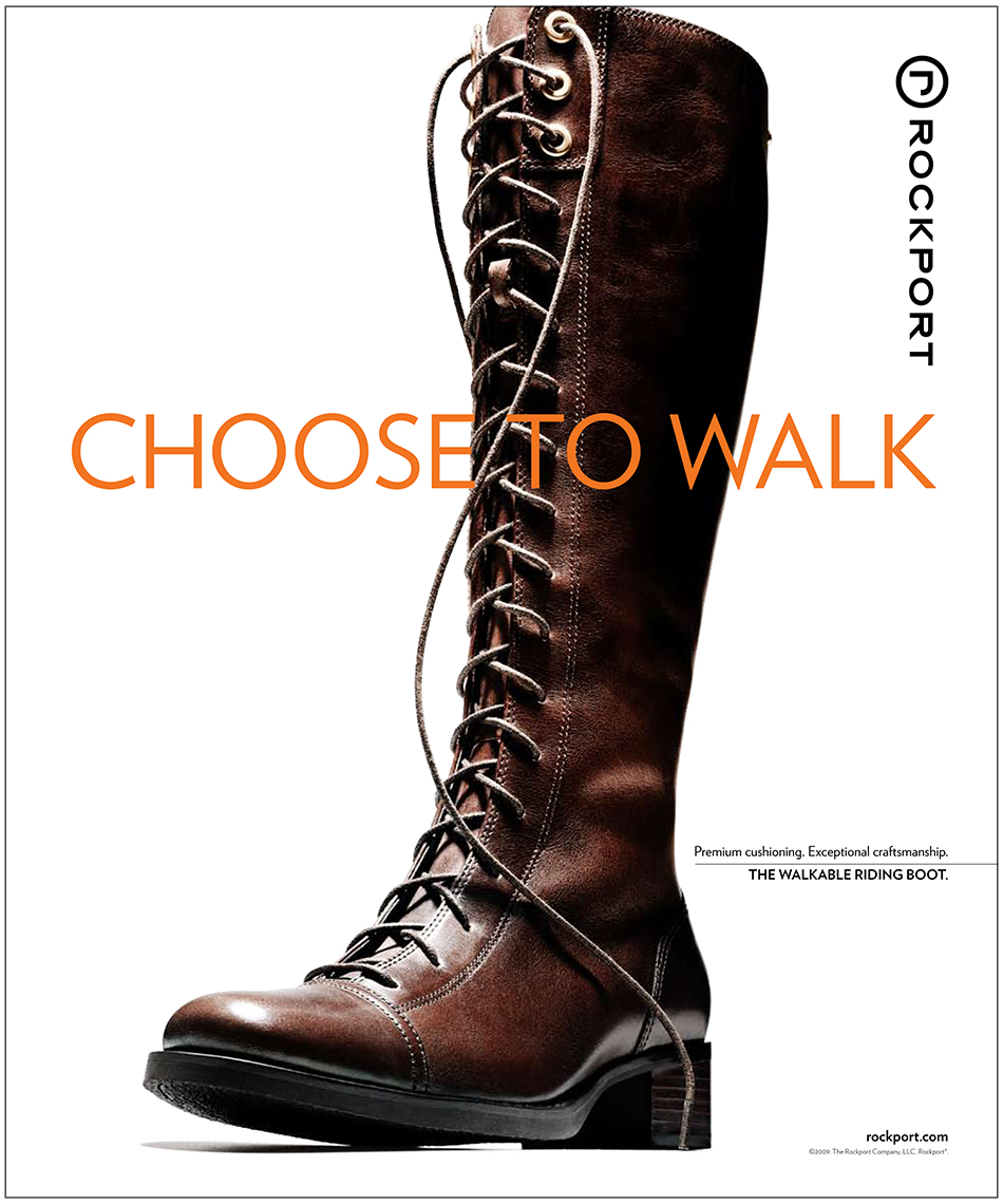 Rockport Shoes Ad — Boston Commercial Photography