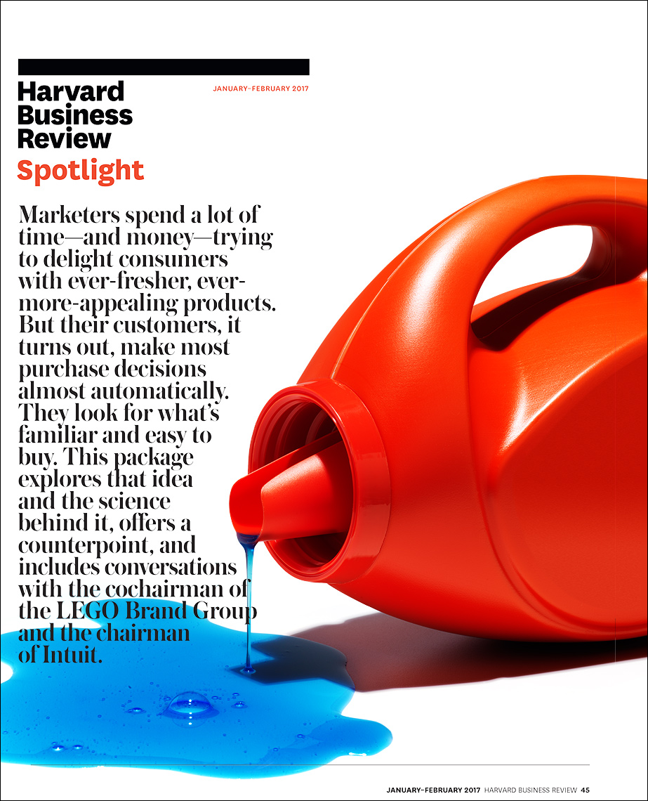 Harvard Business Review — Editorial Still Life Photography