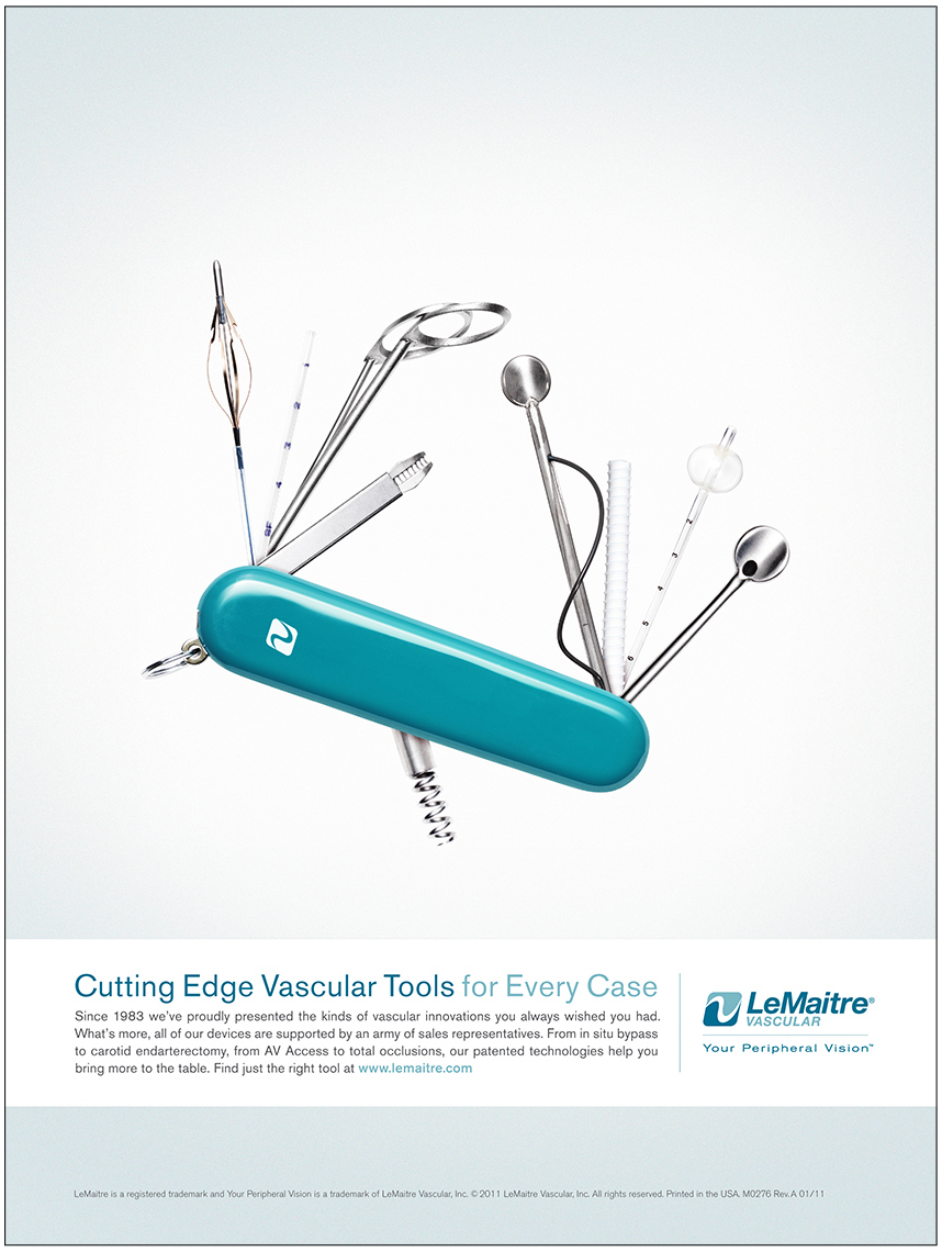 LeMaitre Print Ad — Healthcare Product Photography