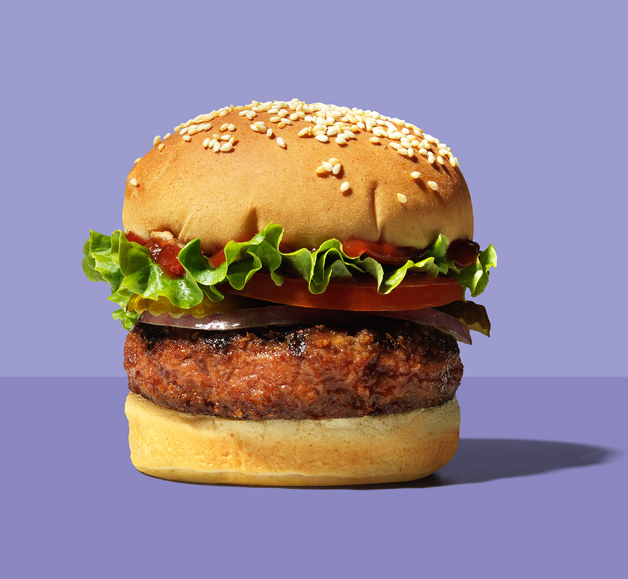 Meatless Burger — Boston Food Photographer