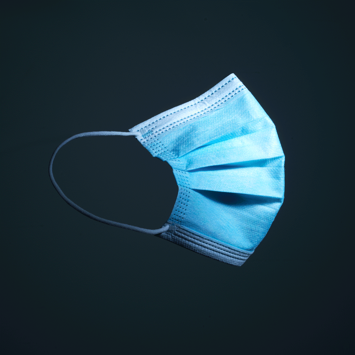Covid Surgical Mask — Animated Still Life Photography