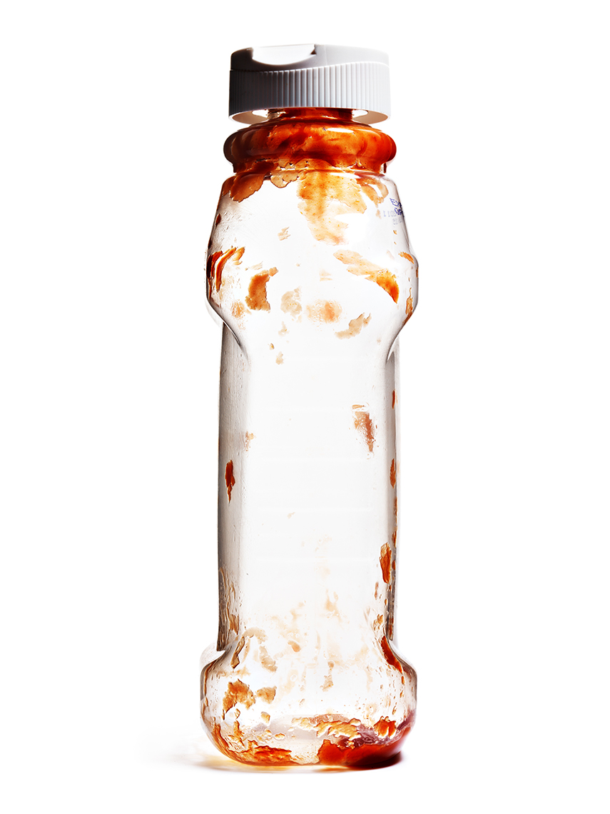 Empty Ketchup Bottle — Still Life Photography
