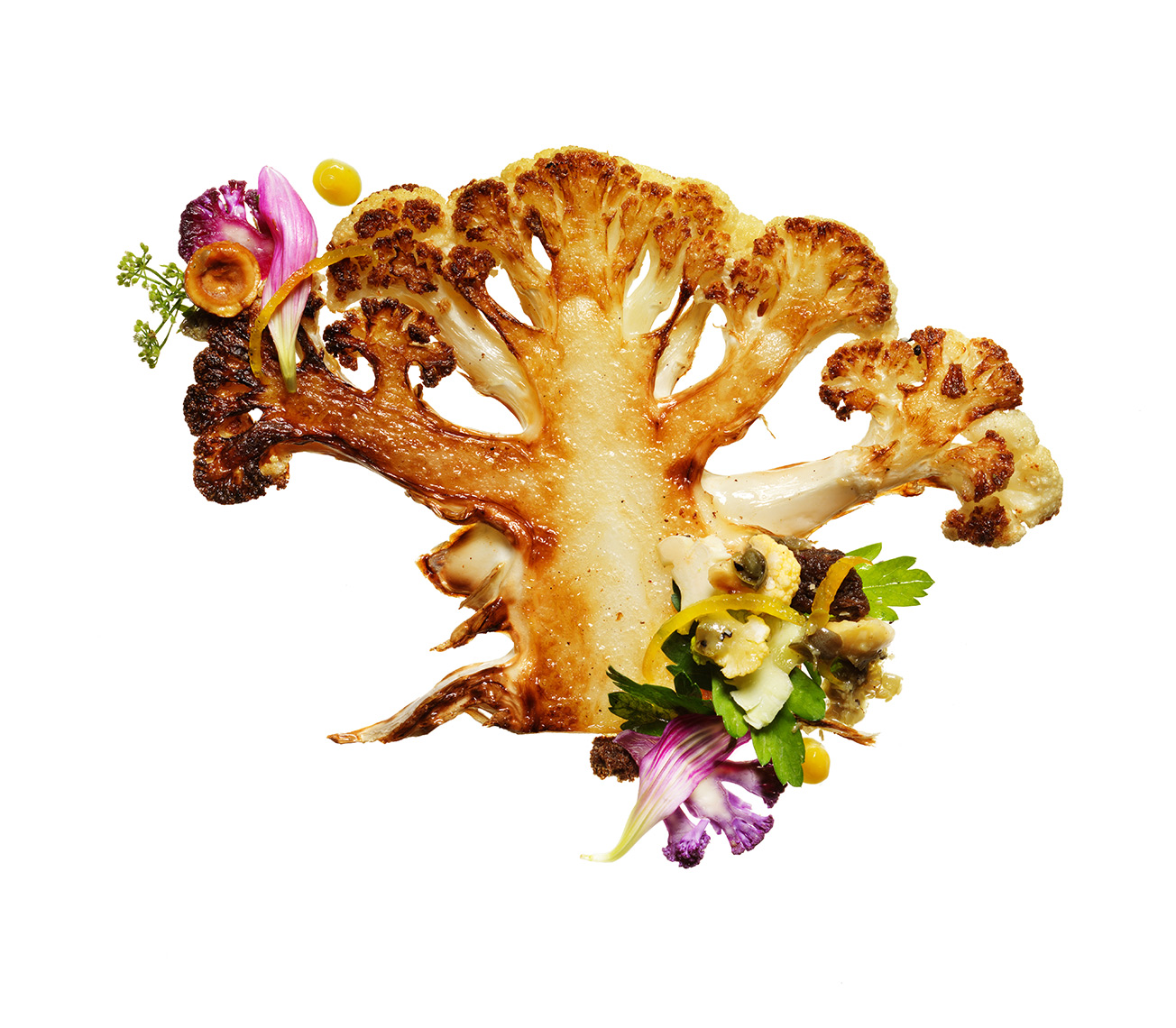 Editorial Food Photography — Fried Cauliflower