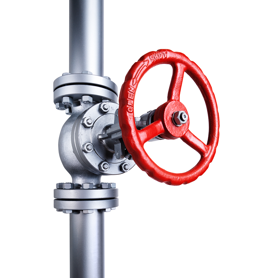 Gate Valve — Commercial Still Life Advertising Photography