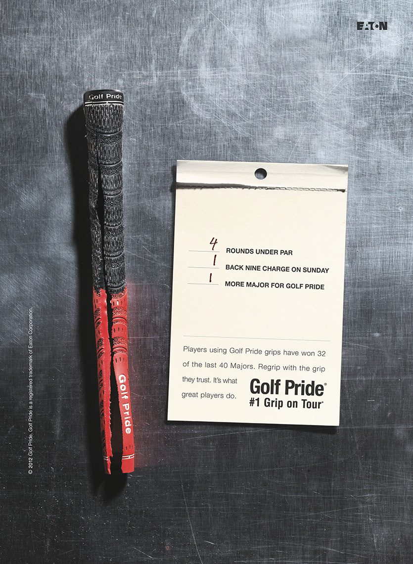 Golf Pride — Commercial Product Photography