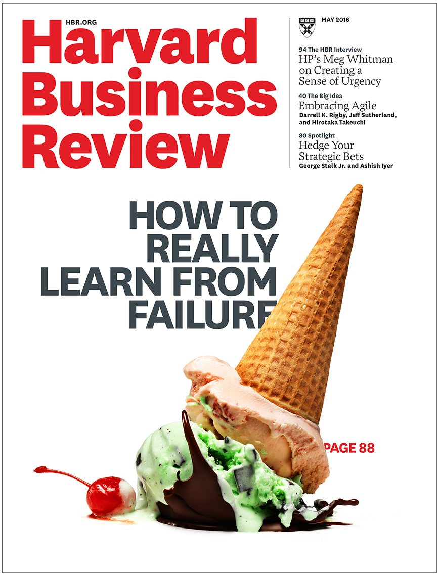 Harvard Business Review — Editorial Food Photography