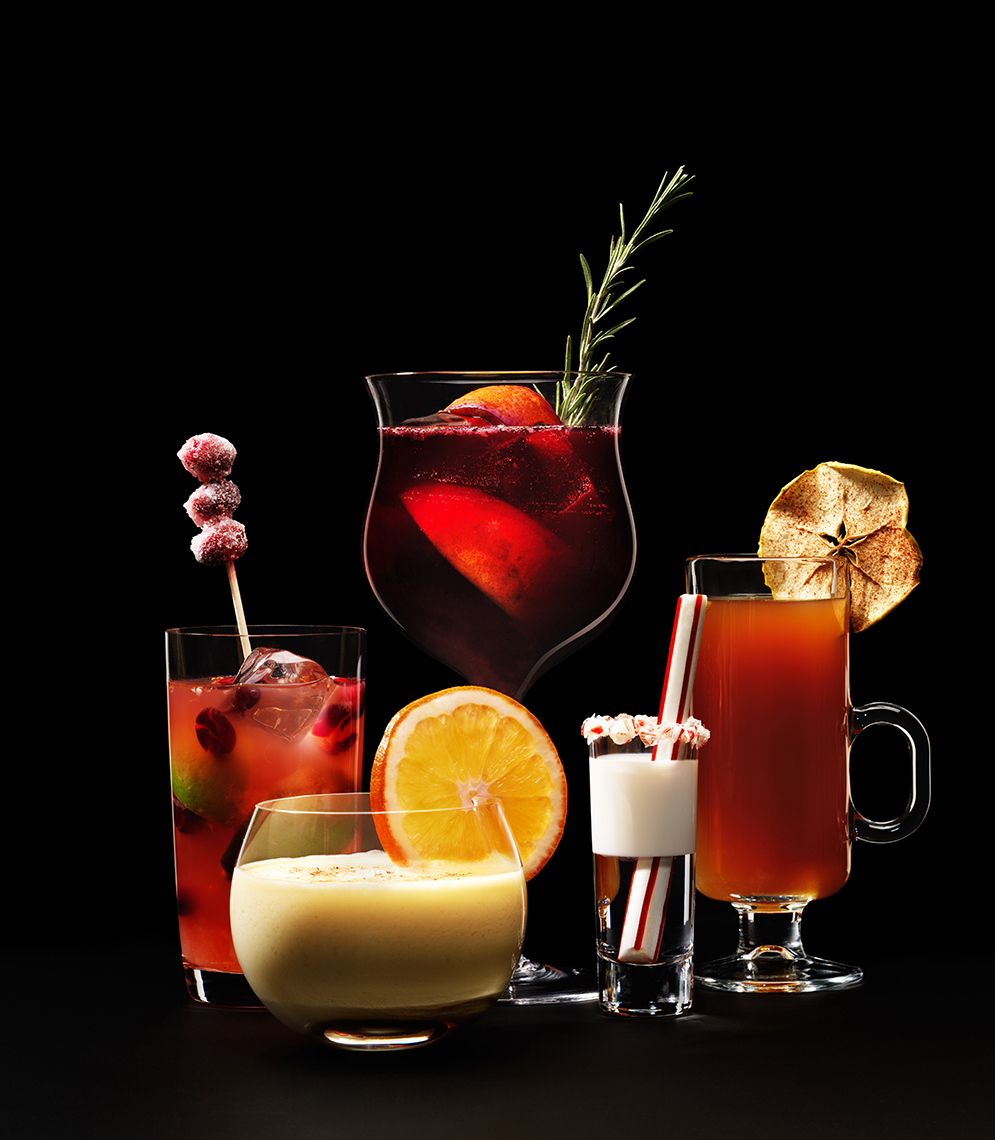 Holliday Cocktails — Editorial Drinks Photography