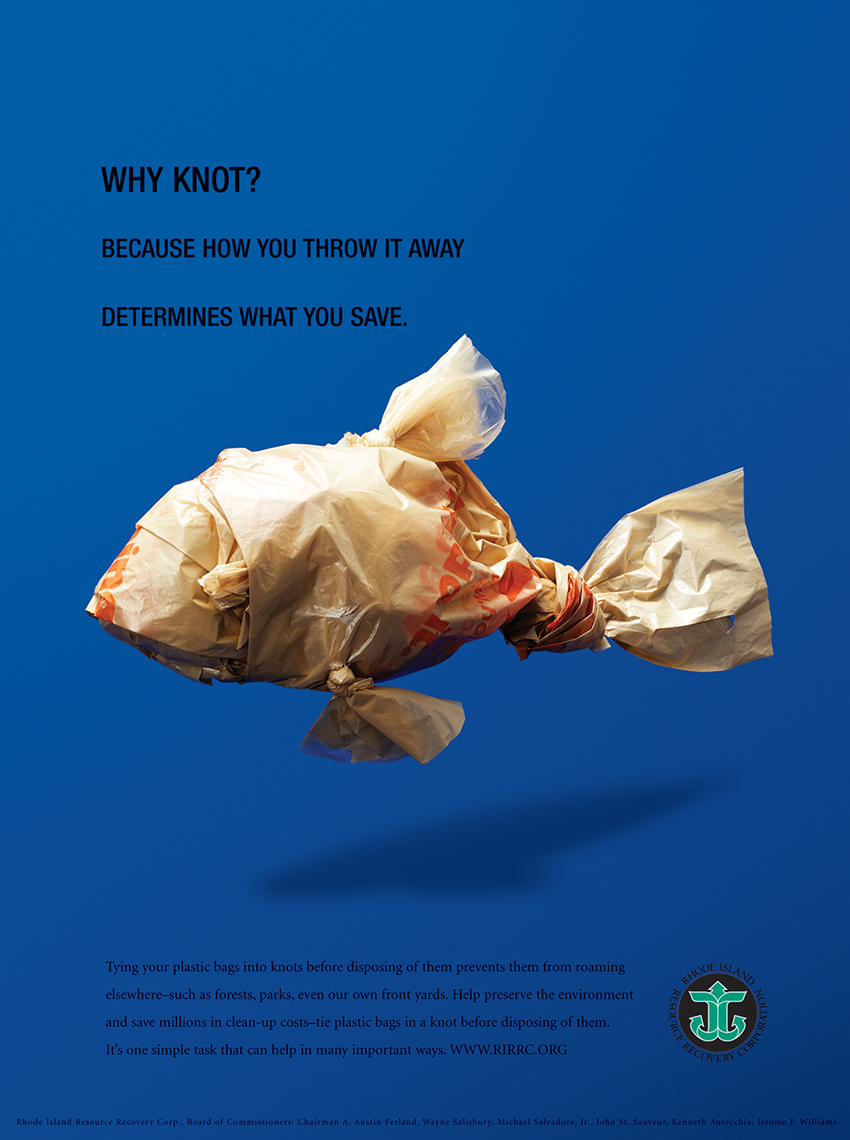 Commercial Photography — Plastic Bag Fish